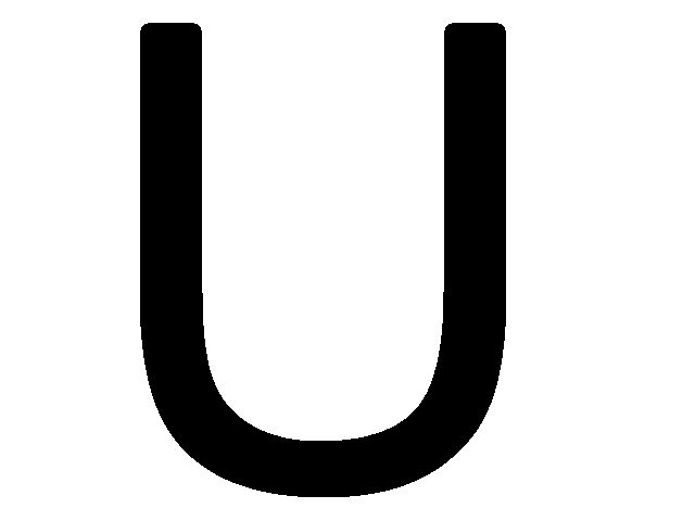 U