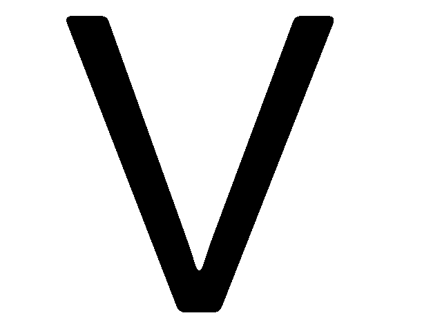 V